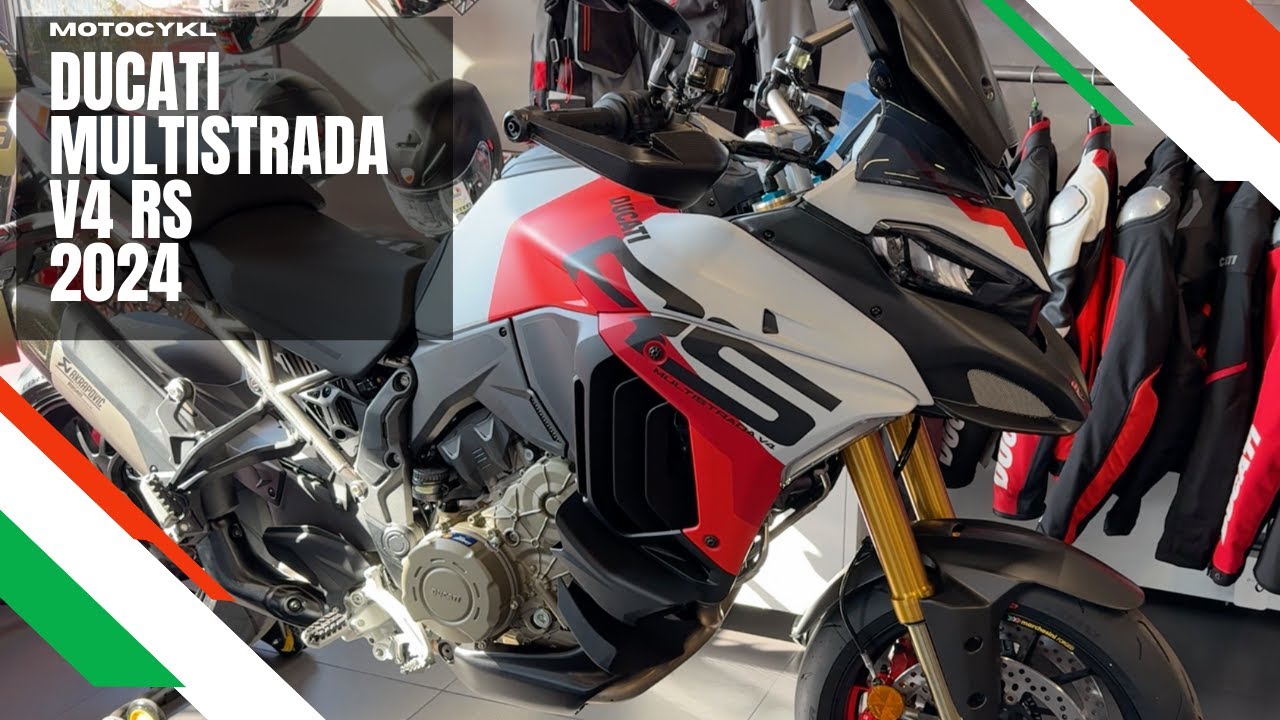 Najbardziej sportowy motocykl turystyczny w historii? - Ducati Multistrada V4 RS 2024