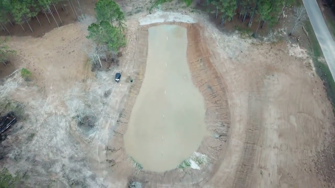 Update on the water level at the lake site.