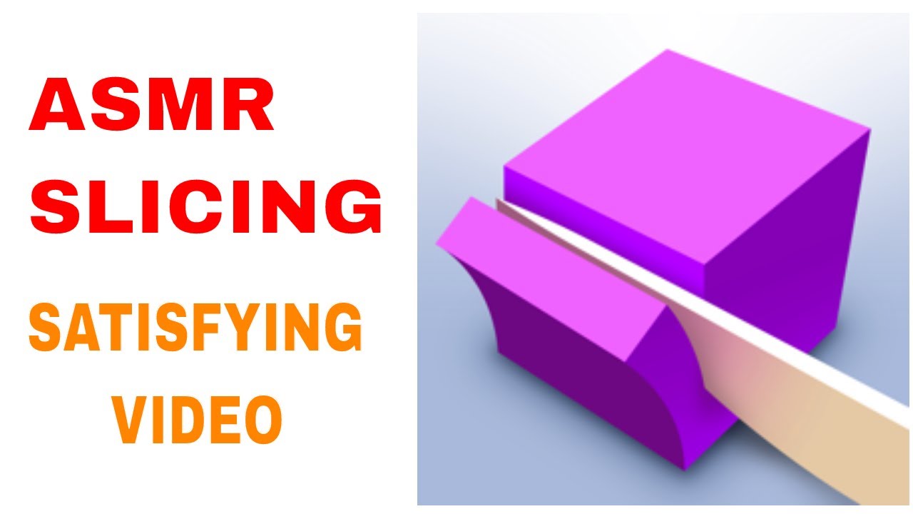 ASMR Slicing Gameplay-Very Satisfying Video Compilation 63 Kinetic Sand Cutting ASMR (iOS-Android)