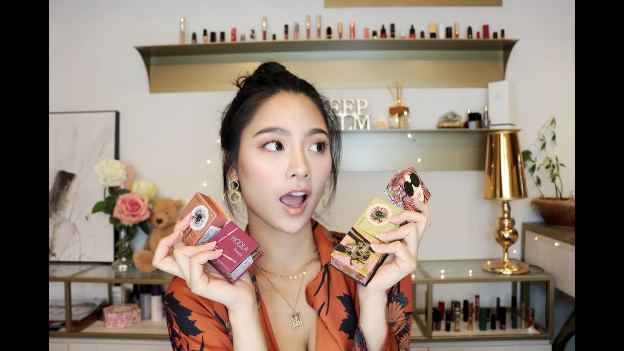 十年愛如一日！Benefit 五款明星腮紅蜜粉盒妝容分享～評比+必買款推薦！Jessica Lin
