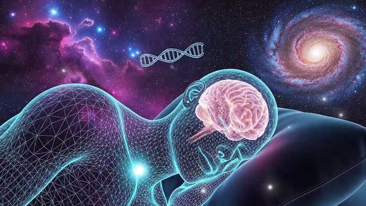 528Hz + 741Hz + 963Hz | The Deepest Healing Sleep: DNA Repair And Whole Body Regeneration #1