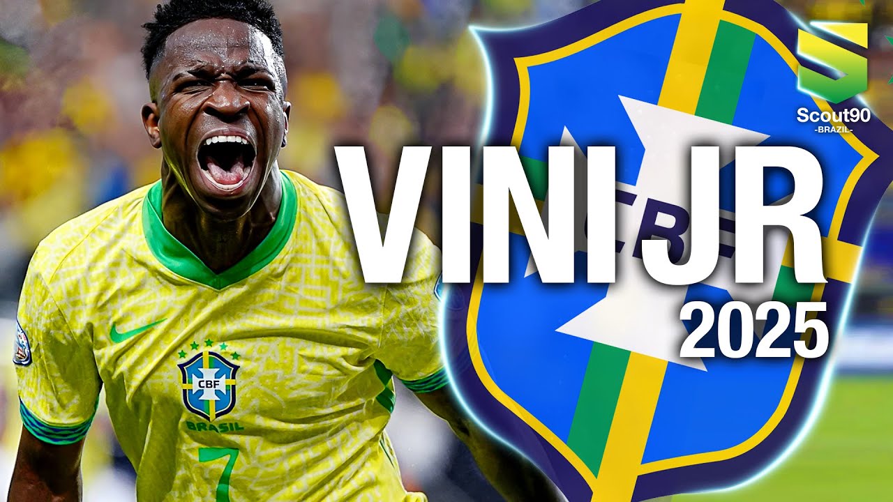 Vini Jr 2025 - Amazing Skills, Assists & Goals - Sele&ccedil;&atilde;o Brasileira | HD