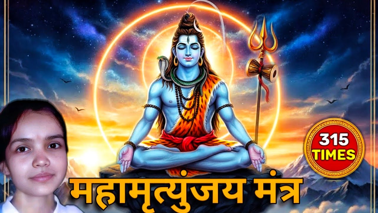 315 Times: महामृत्युंजय मंत्र || अभी 100 मिनट सुनलें | इस अमोघ मंत्र से मृत्यु भी टल जाती है 