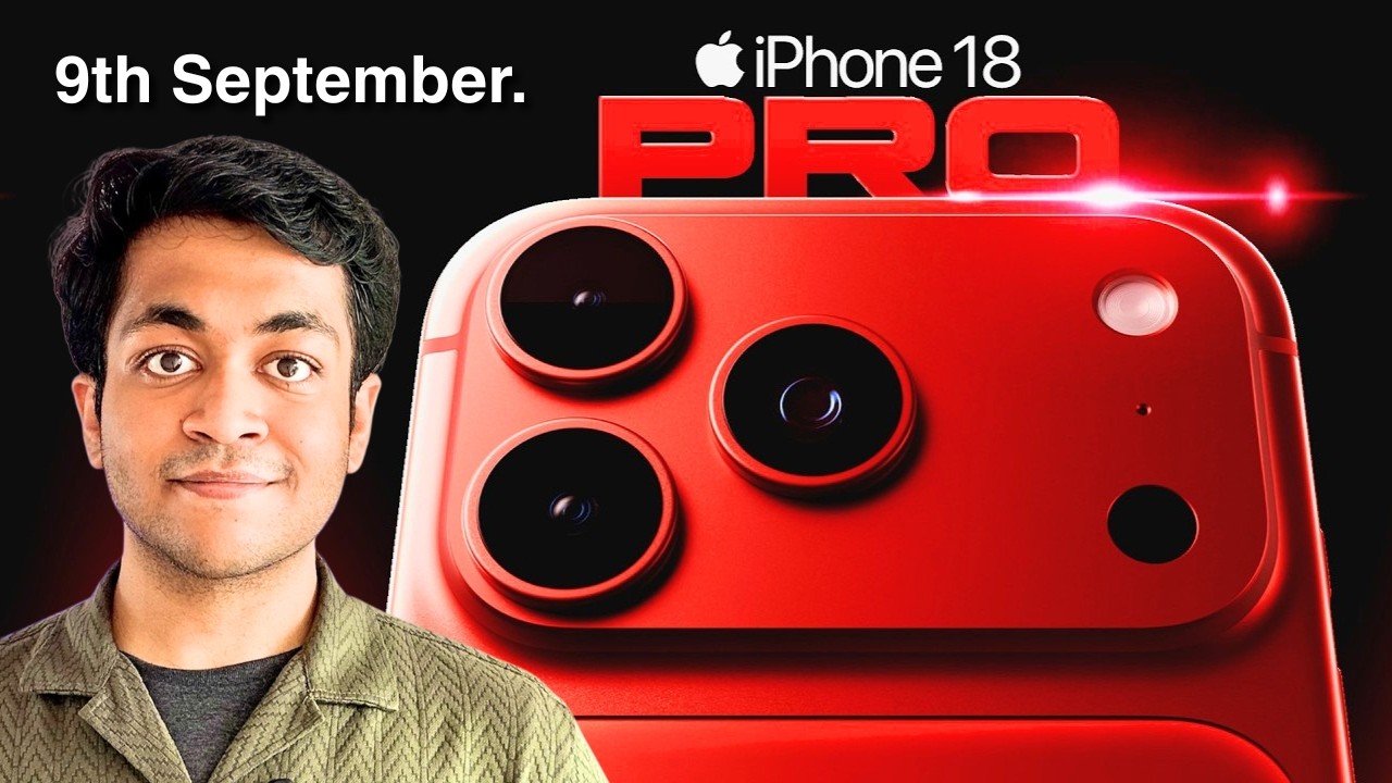 iPhone 18 Pro и 18 Pro Max | Презентация Apple 9 сентября
