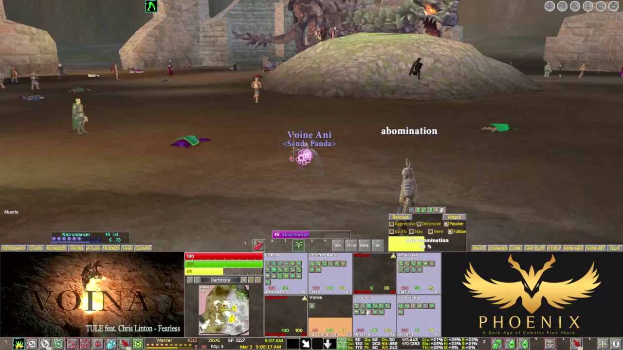 다옥 피닉스 서버(DAoC Phoenix Server)