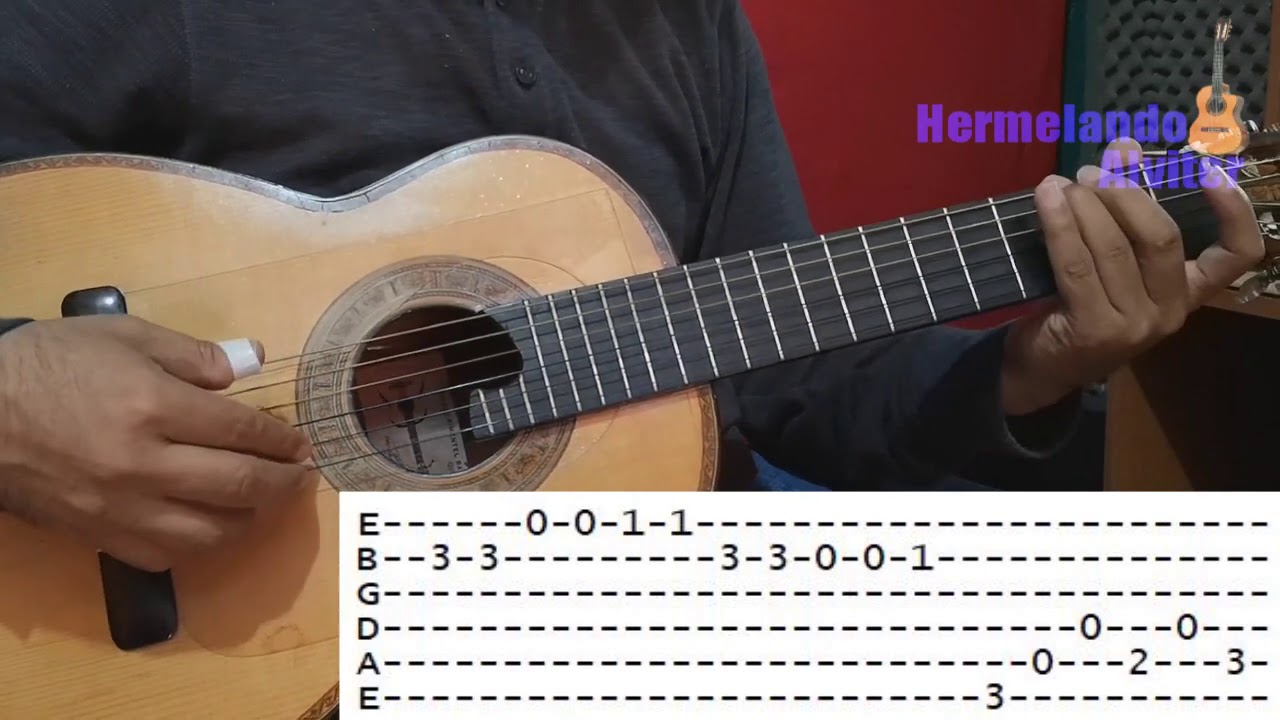 Las mañanitas - Requinto tutorial y adornos - Bien explicado paso a paso con Tablaturas