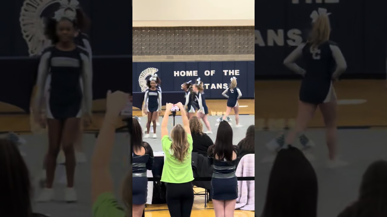 Lucy’s modified cheer performance 