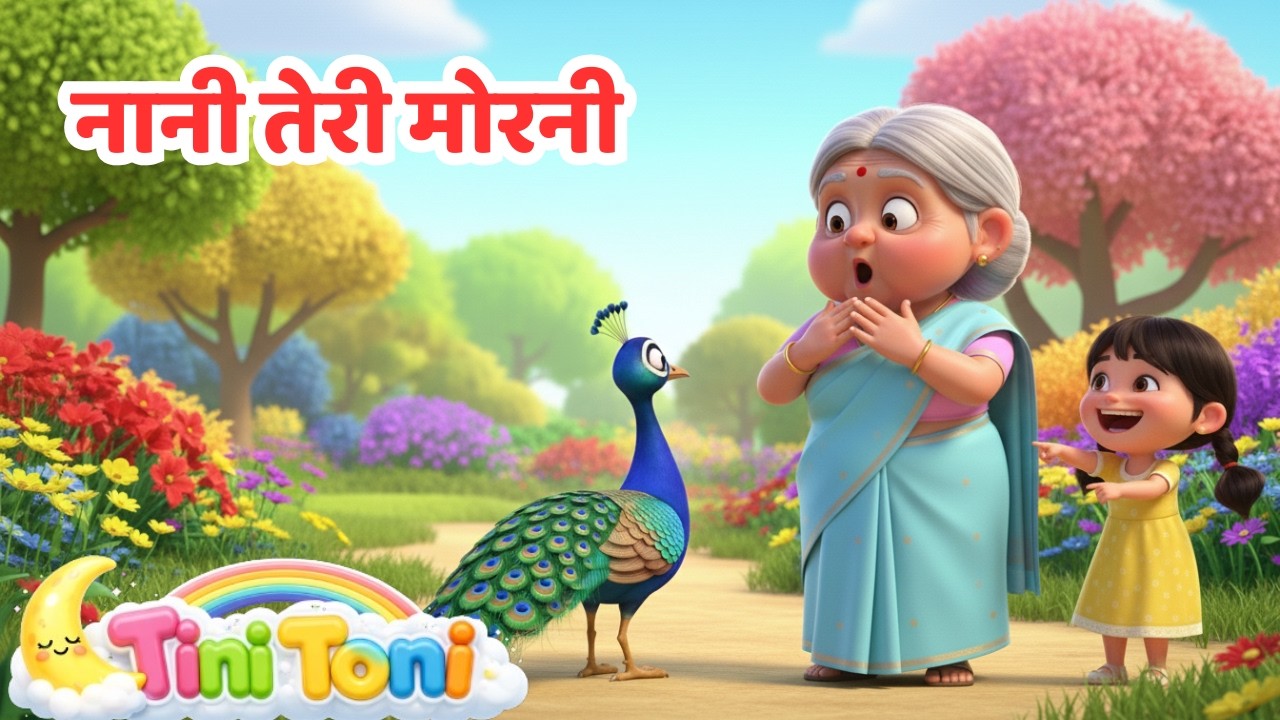 Nani Teri Morni Ko Mor Le Gaye | नानी तेरी मोरनी | Kids Songs | Hindi Rhymes By Tini Toni