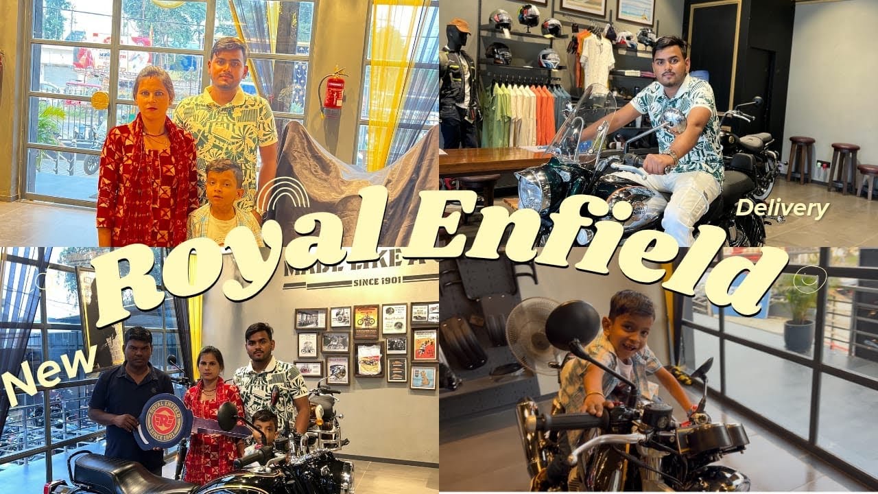 Finally Got My Royal Enfield Bullet 350 Battalion 🏍️🔥 | Family Dream Come True ❤️