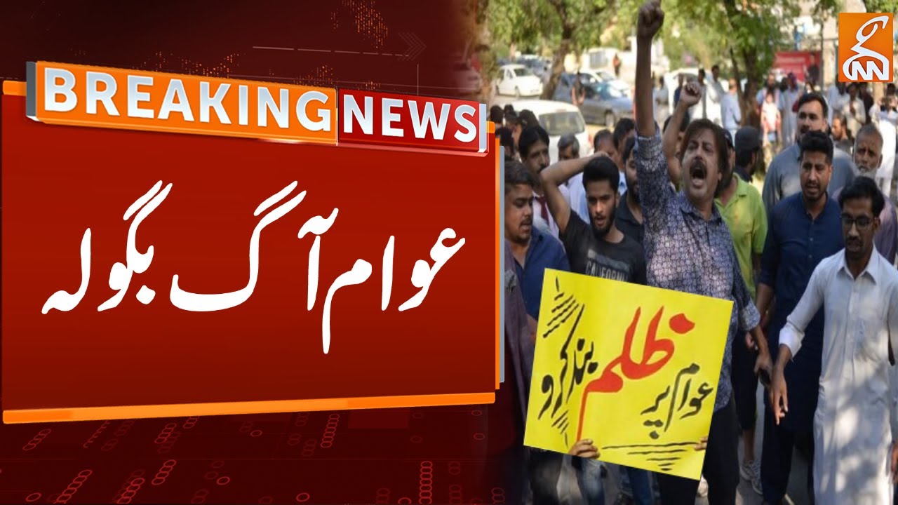 Public Protest On Electricity Bill | Public Reaction On Inflation | breaking News | GNN