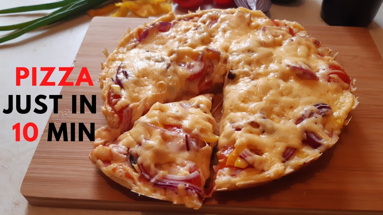 PAN PIZZA IN 10 MINUTES!!!