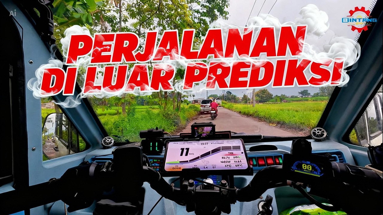 ⚡MENUJU KE SUATU TEMPAT NAIK MOTOR LISTRIK RODA TIGA SELIS BROMO ‼️