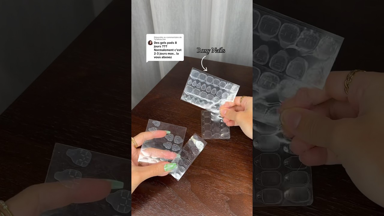 CRASH TEST : gel pads vs. ✨Gel Pads✨ #beaut&eacute; #fauxongles #nails #pressonnails #crashtest #ongles