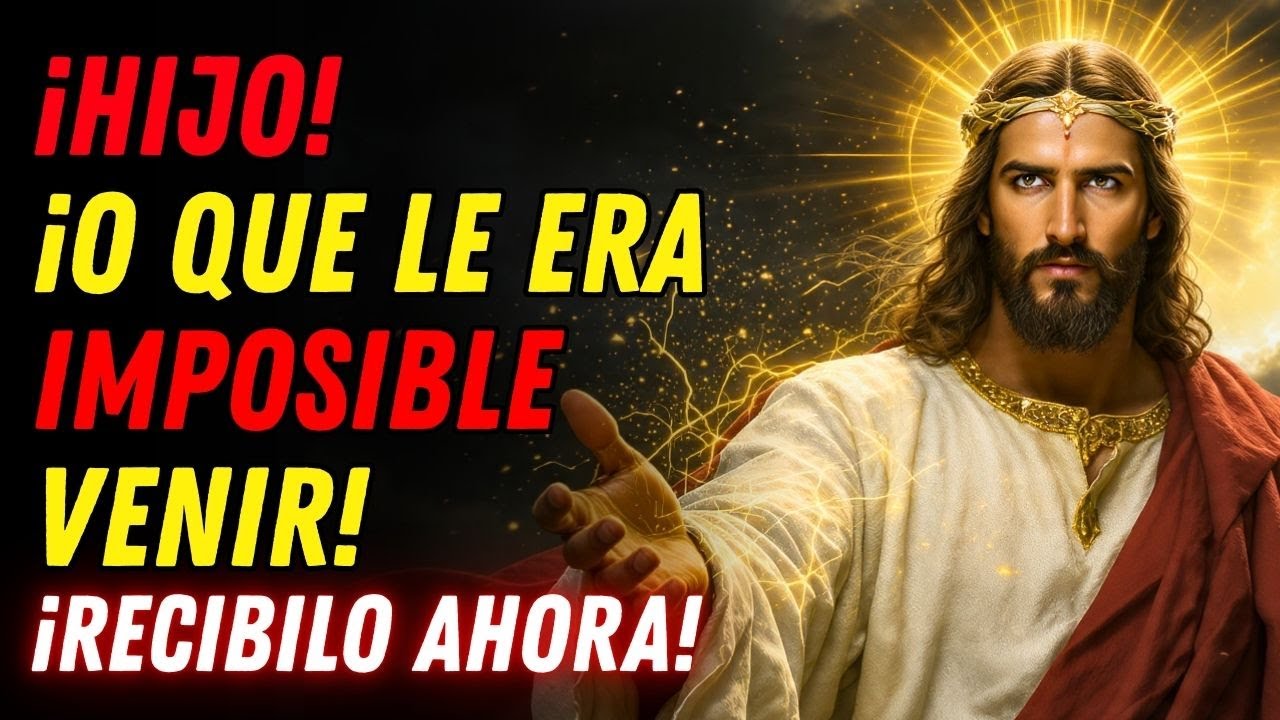 🚨 HIJO, NO IGNORES ESTO — EL CIELO SE MUEVE PARA TI AHORA | Mensaje de Dios
