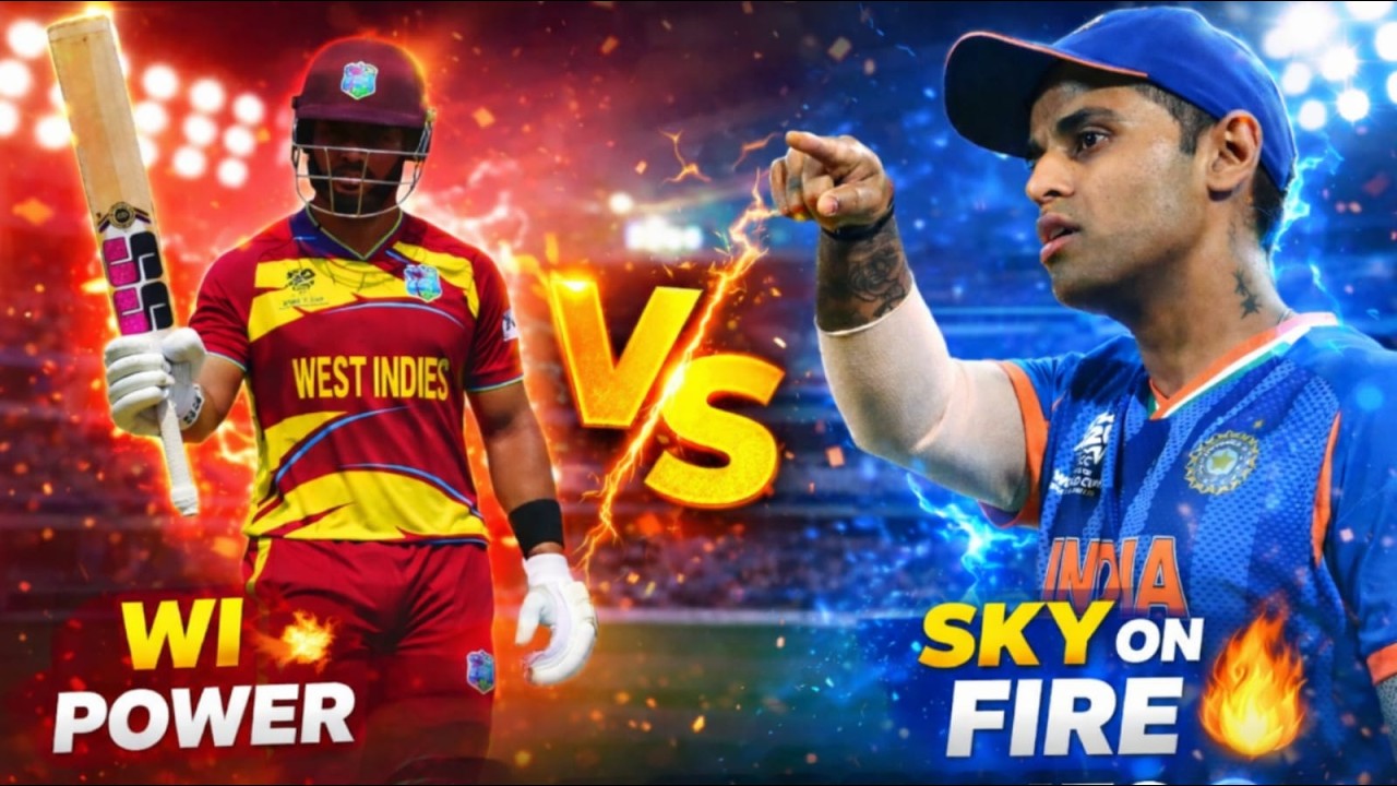 🔴IND vs WI T20 World Cup 2026 | Full Match Live | Cricket 26 Gameplay #gaming #gameplay