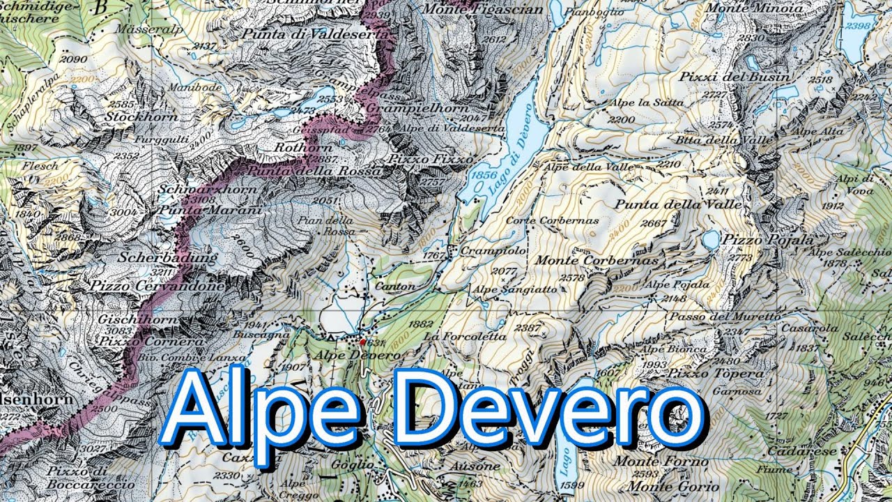 Italy, Alpe Devero in Val d&rsquo;Ossola. Hike from Crampiolo around Lago di Devero