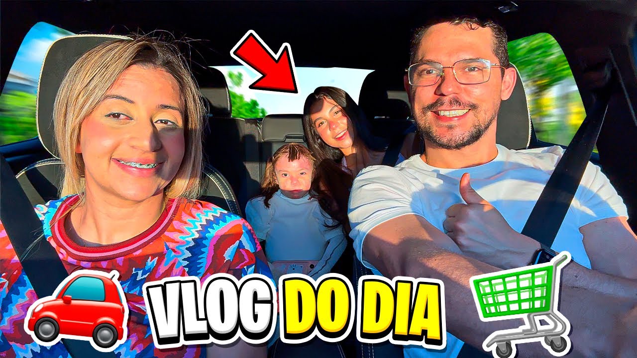 VLOG DO DIA 100% REAL COM A FAMÍLIA ARAÚJO !