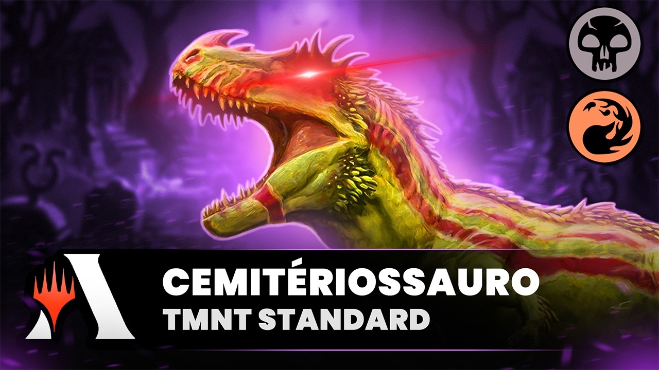 🪦 O QUE &Eacute; ESSE DECK?! | CEMIT&Eacute;RIOSSAURO COMBO no STANDARD! (Magic Arena)