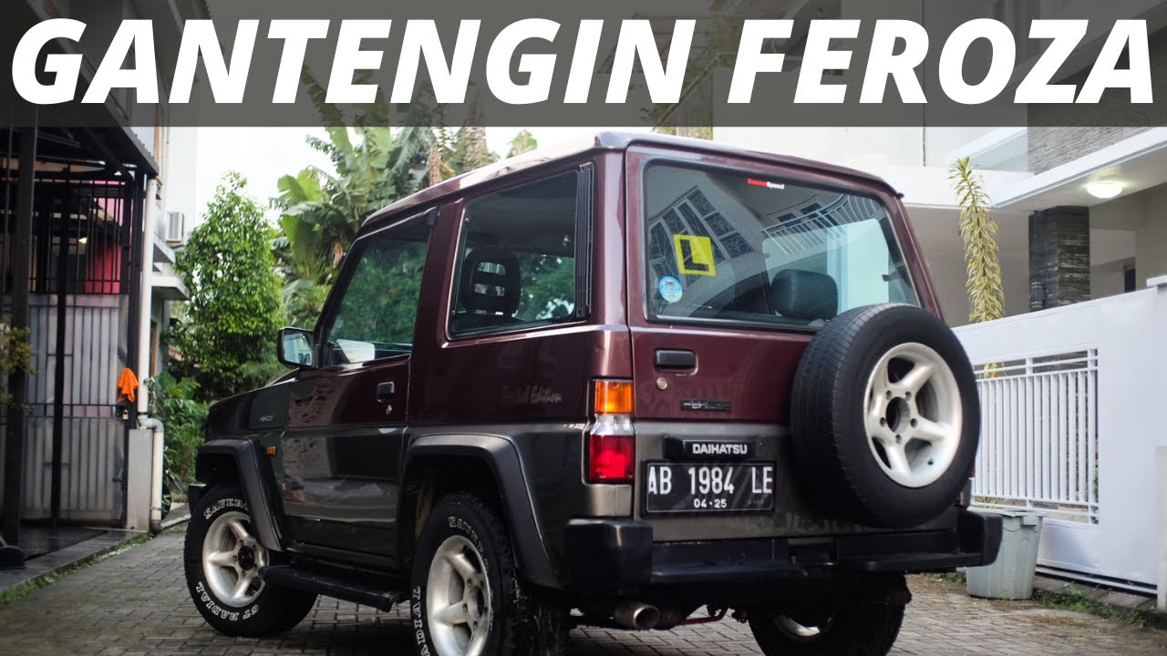 PROJECT DAIHATSU FEROZA : PASANG KACA FILM MURAH TAPI BERKUALITAS!!