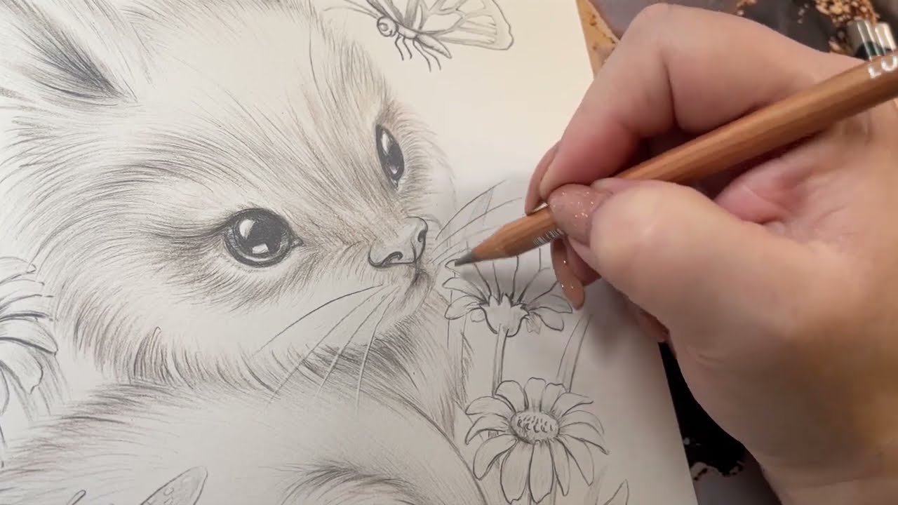 Adult Coloring - Mariola Budek Art Bunny