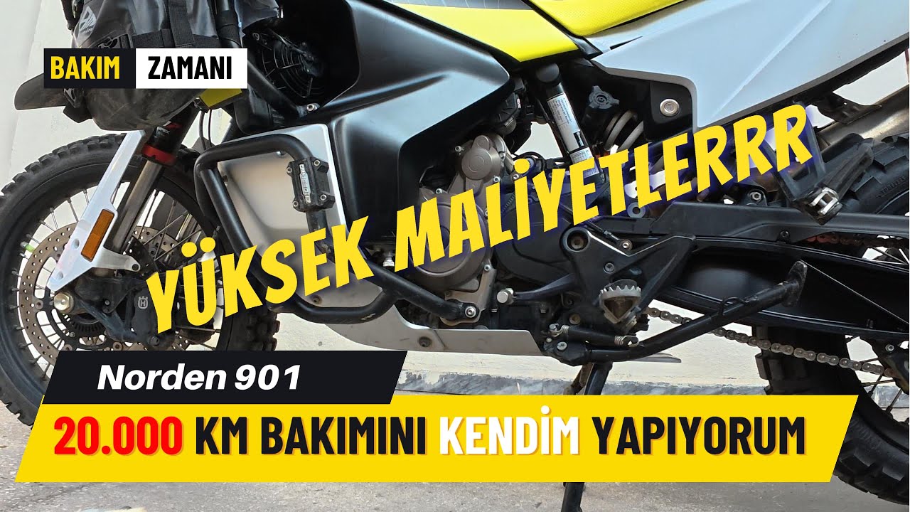 Bakım maliyetli değil işçilikler pahalı.... #norden901 #husqvarna #reklam #bakım #enduro