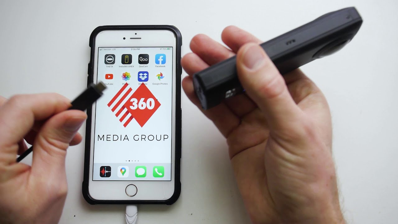 Ricoh Theta Z1:  Exporting with the App