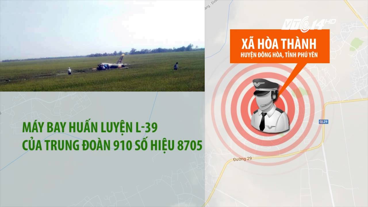 (VTC14)_M&aacute;y bay rơi ở Ph&uacute; Y&ecirc;n, 1 phi c&ocirc;ng hy sinh