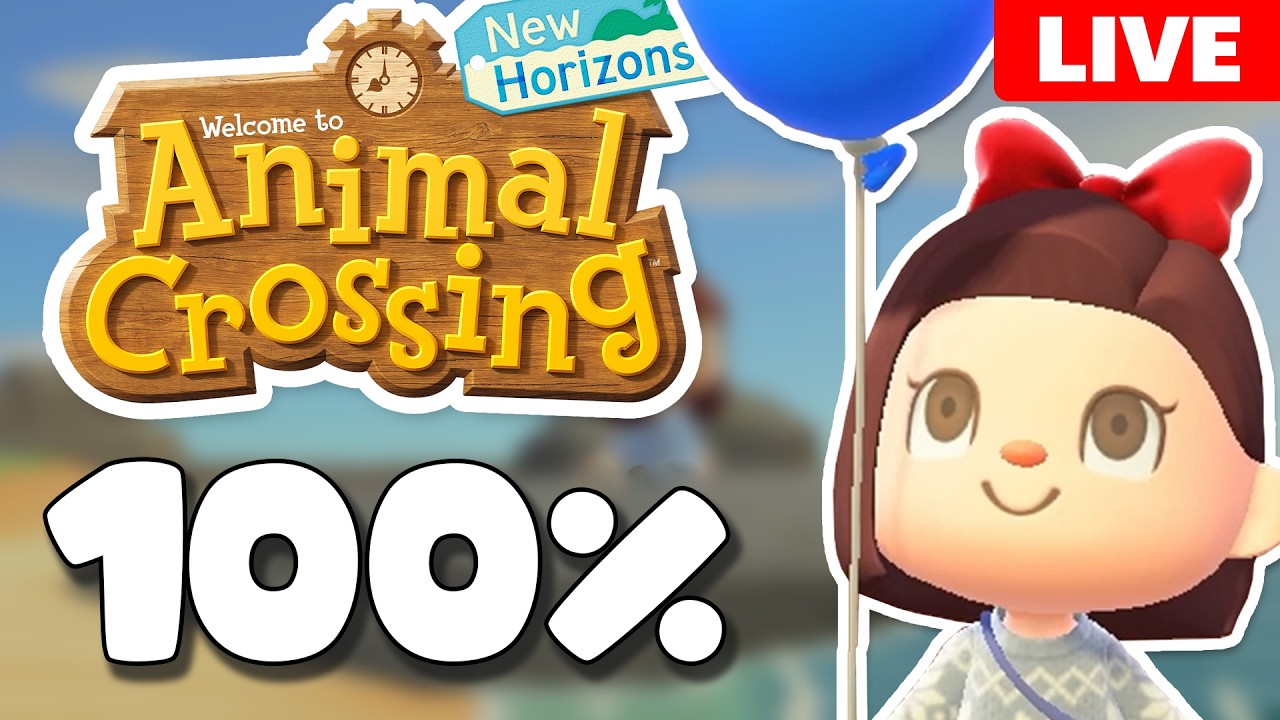 🔴 Can you 100% Animal Crossing? Day 16