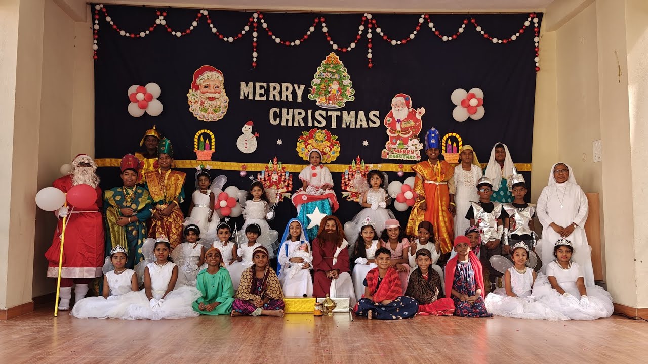 Christmas celebration 2024 ☃️☃️🎄🌌  Our Lady of Bon Secours N&P School