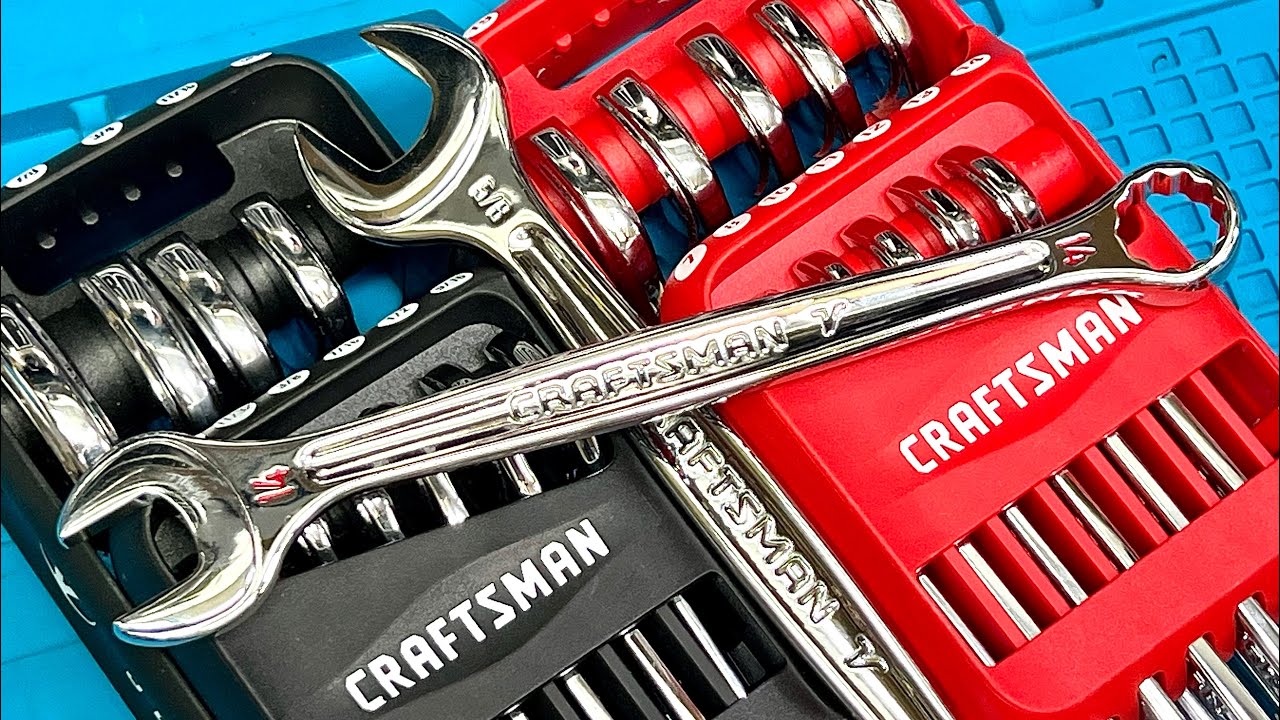 Affordable MAC Pro Wrenches! - CRAFTSMAN V-SERIES - 12 Piece/Point Combination Wrench Sets 💪🏼