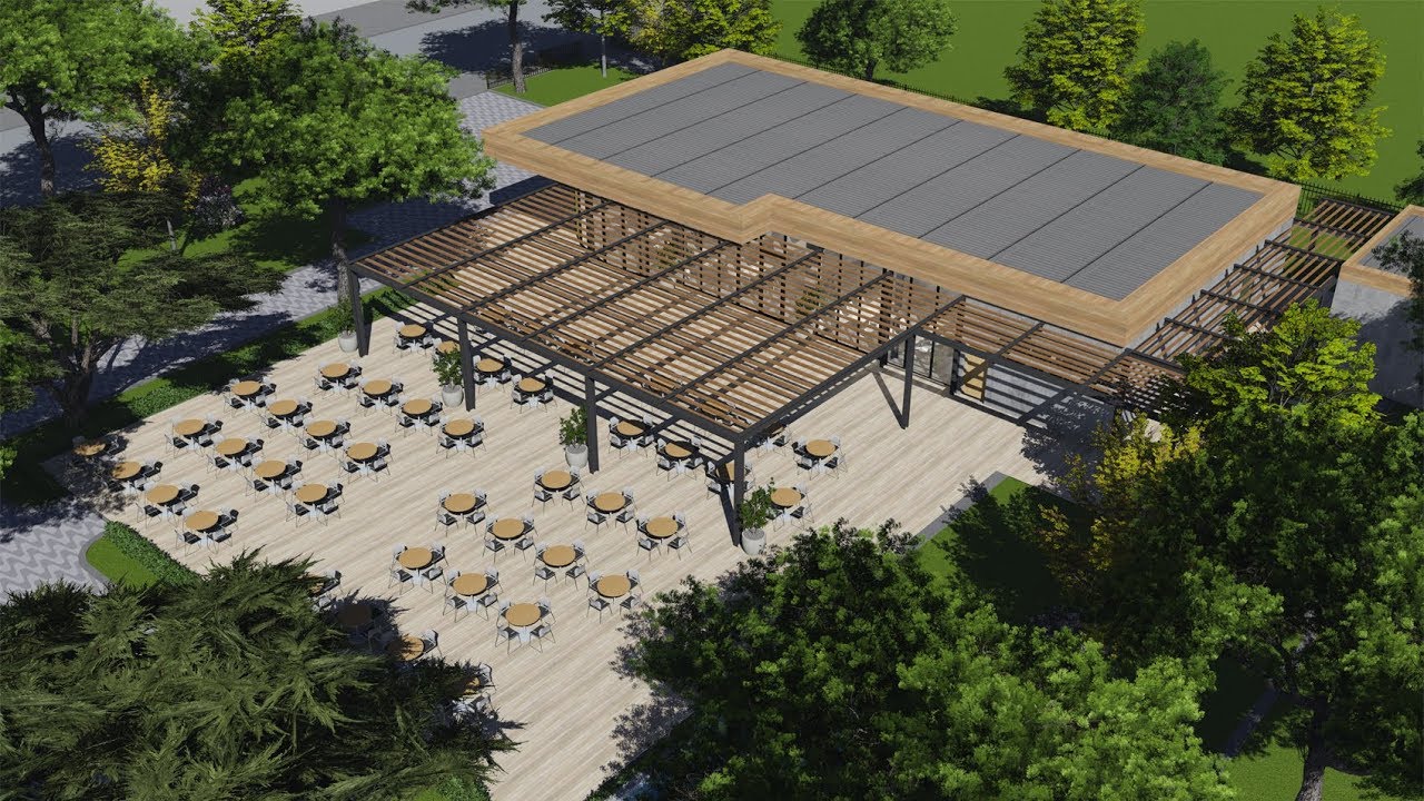 Çorlu Belediyesi Atatürk Meydanı Park ve Kafeterya Uygulama Projesi