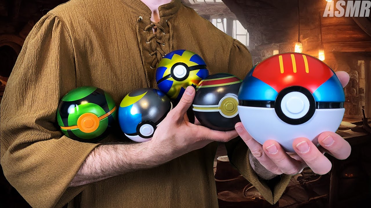 [ASMR] ⚒️Poké Ball Workshop Roleplay⚒️ | Crafting You a Custom Poké Ball | Pokémon Adventure Series
