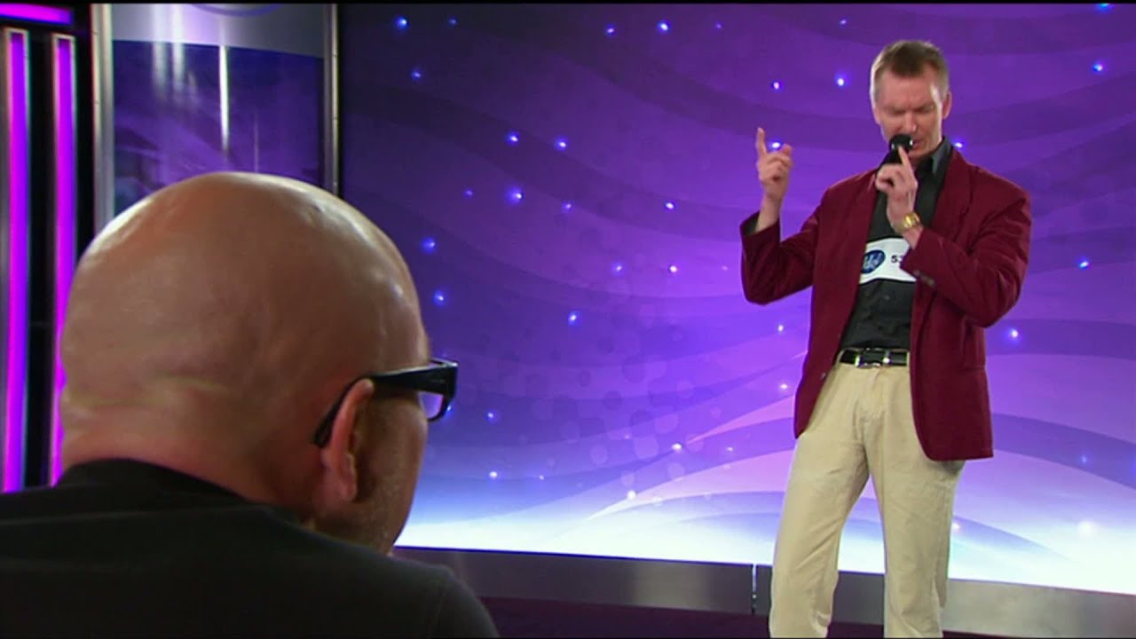 Dalmasen Pär Fritjofsson sjunger Jag vill vara din Margareta i Idol 2011 - Idol Sverige (TV4)