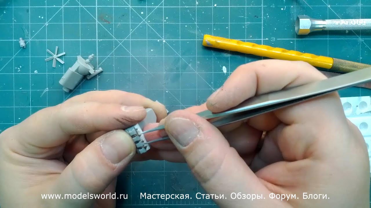 Мастер-Класс по сборке BM-21 Grad от TRUMPETER. Часть 3