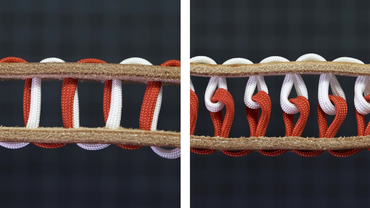 Handsewn Saddle Stitch vs Machine-sewn Lock Stitch