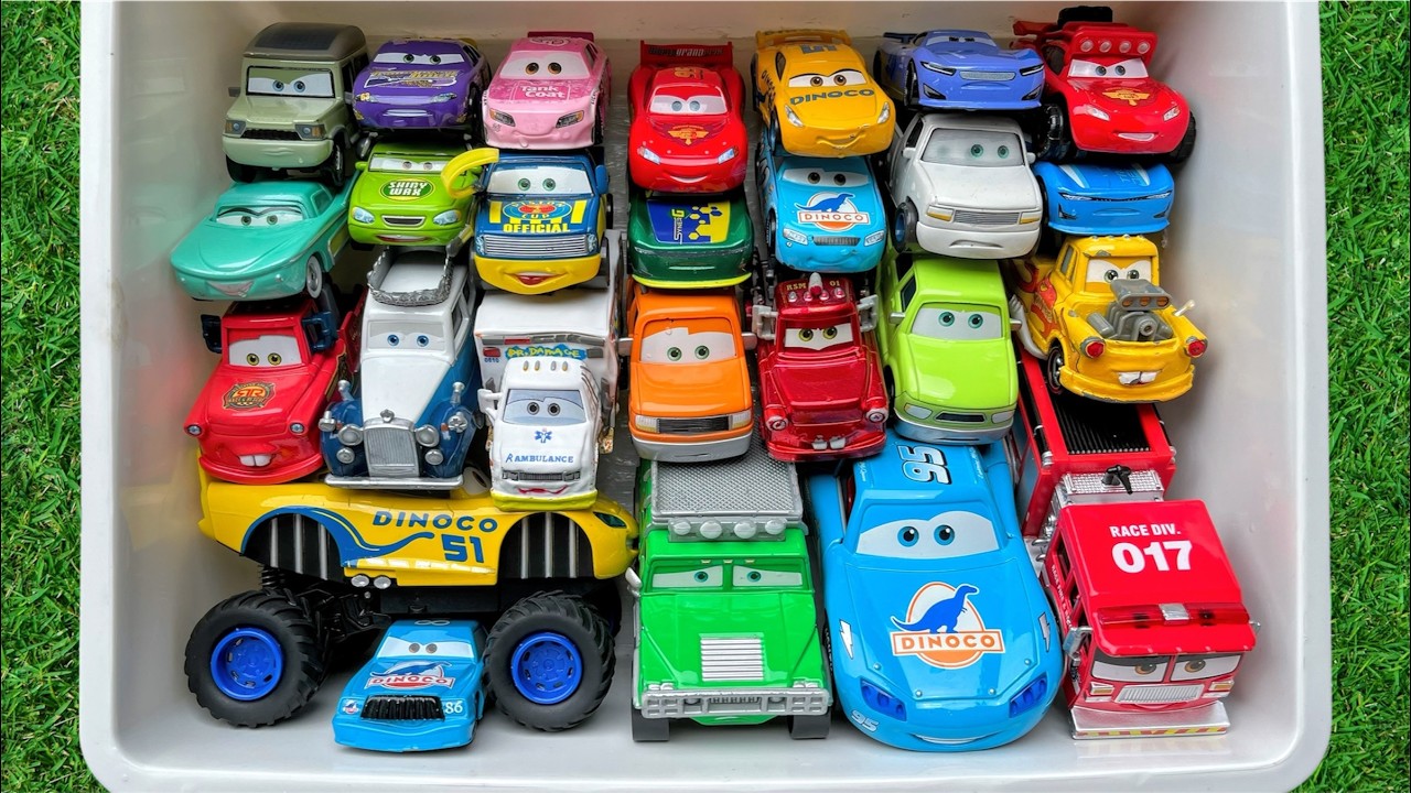 Disney Pixar Cars Unboxing Review | Lightning McQueen, Tow Mater, Doc Hudson, Sally Carrera, Cruz