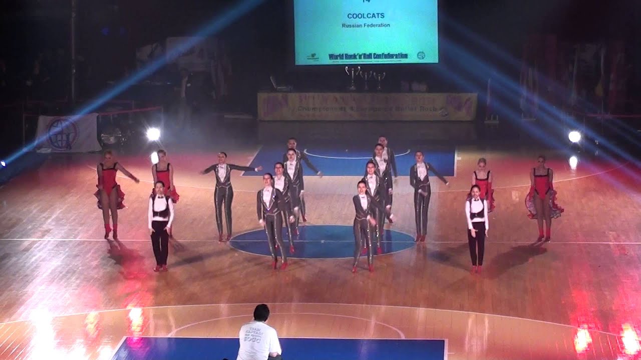 Russia, COOL CATS formation- R'n'R European Ch. girls main formation - Final