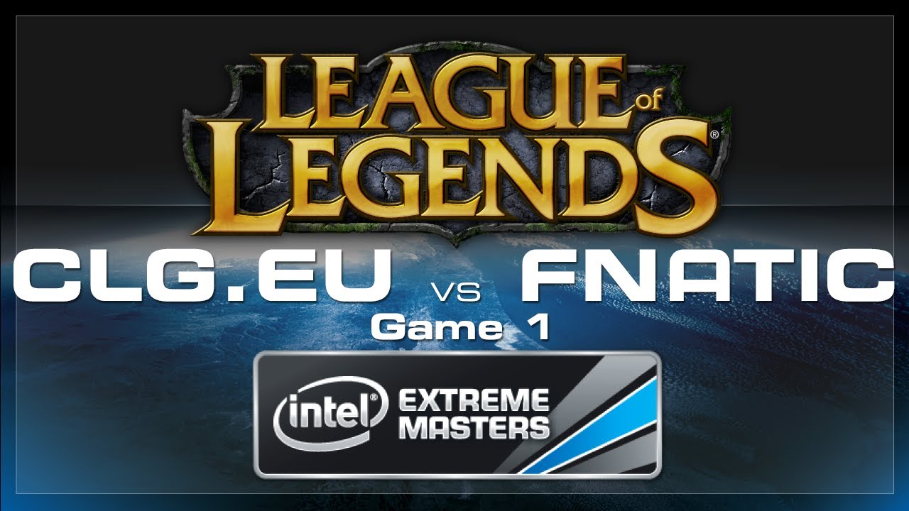 LoL Gamescom - CLGeu vs Fnatic Game 1 - European Regionals