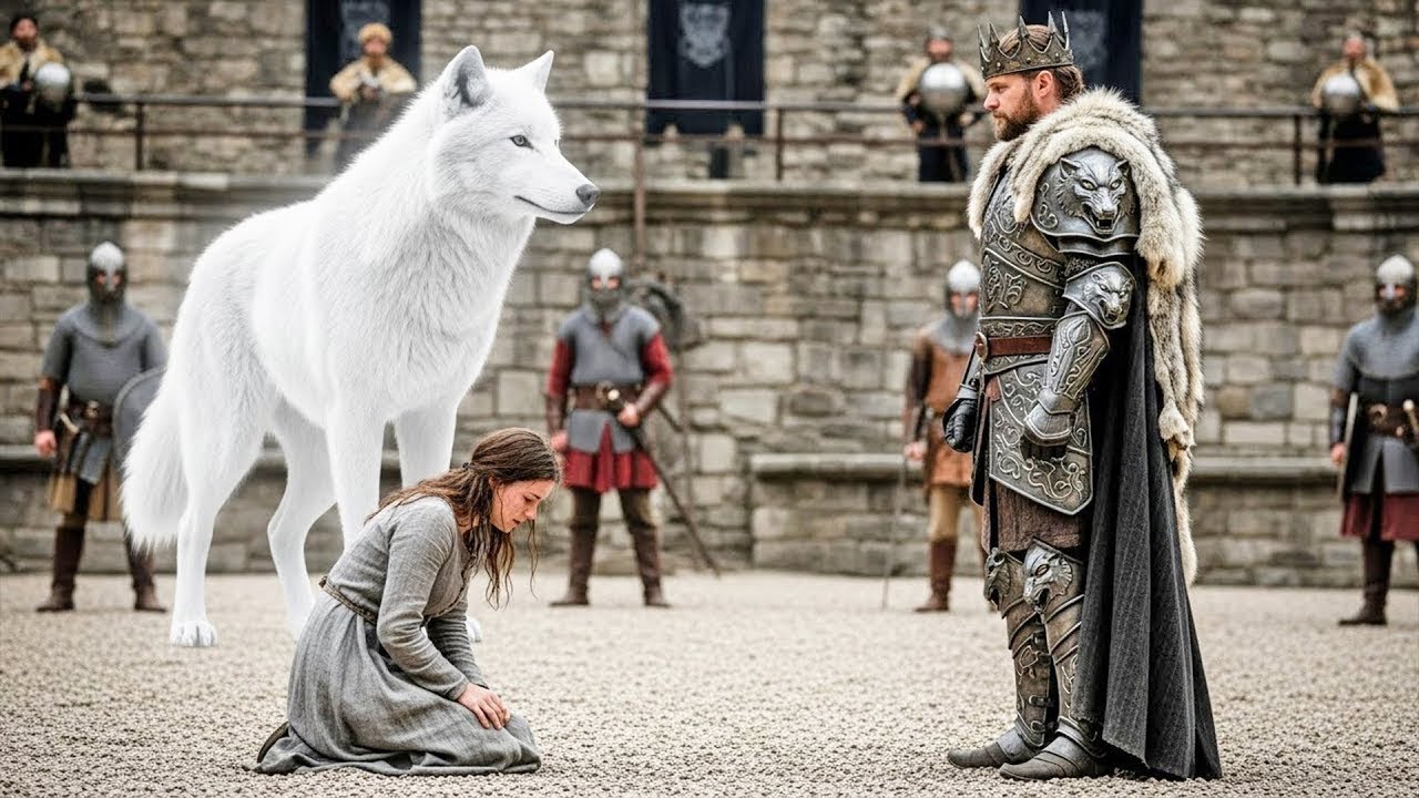 Ocultó a su lobo blanco por 5 años… hasta que la obligaron a transformarse