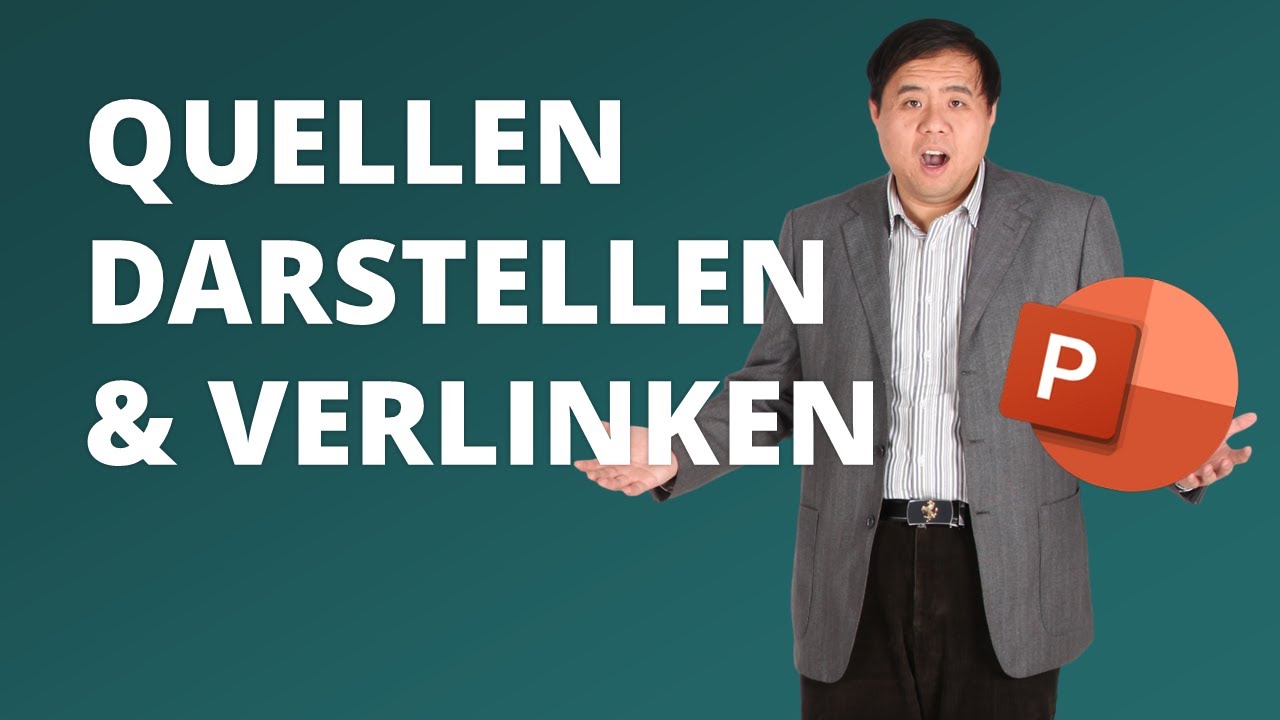 Wohin mit meinen Quellen in PowerPoint?