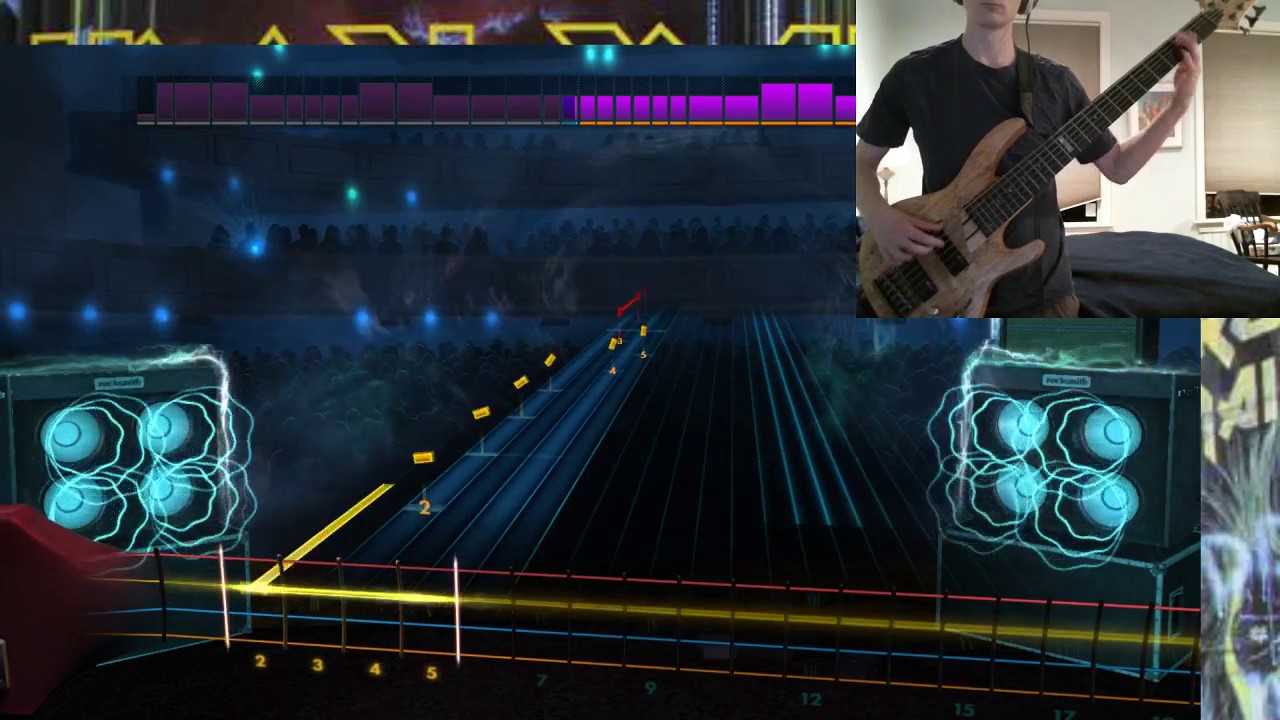 Iron Maiden - Sea of Madness bass playthrough (Rocksmith Remastered CDLC)