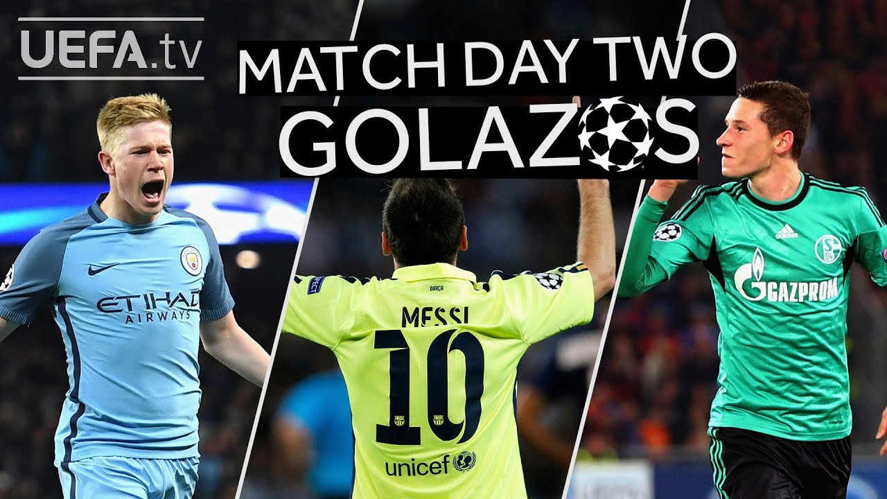 DE BRUYNE, MESSI, DRAXLER: GREAT #UCL Matchday Two GOALS!!
