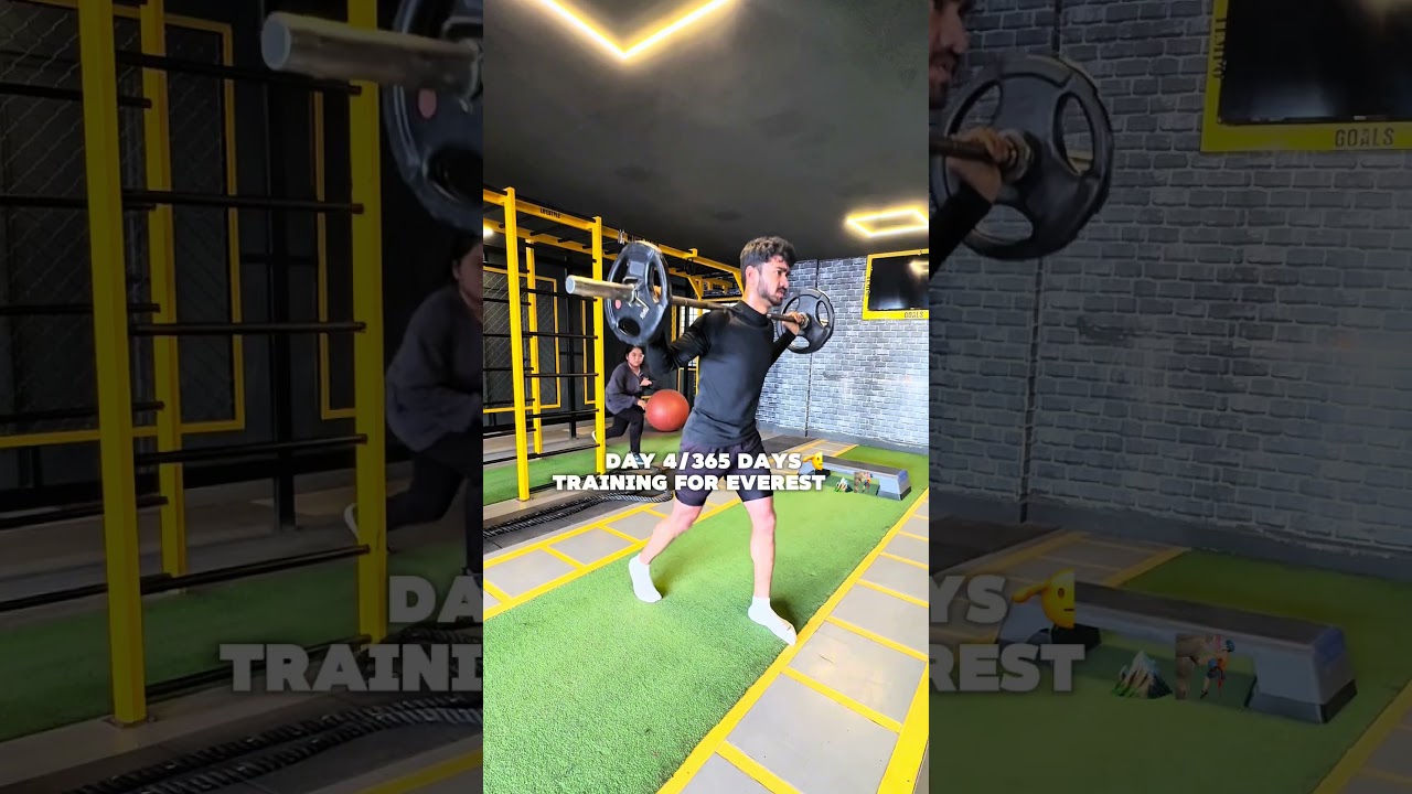 Day 4/365 days 🫡 training for Everest 🧗🏻‍♂️🏔️ 