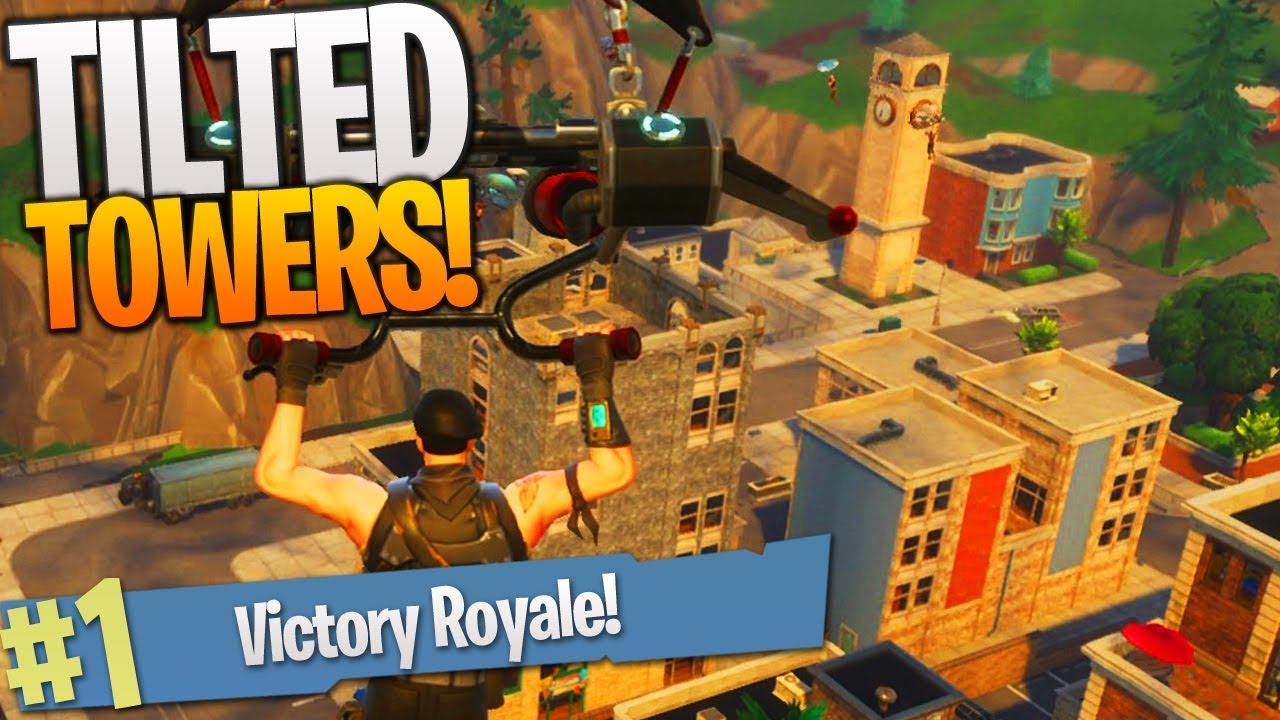 НОВОЕ ОБНОВЛЕНИЕ КАРТЫ Fortnite! - Игровой процесс Tilted Towers VICTORY ROYALE!