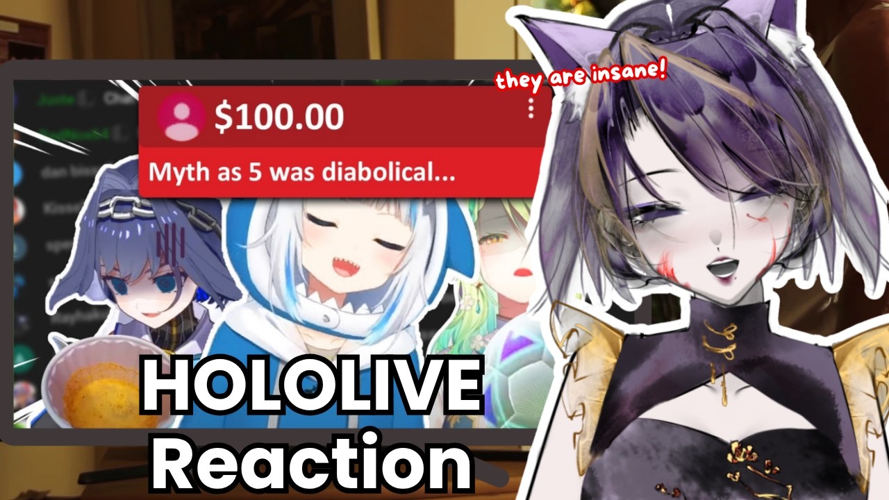 Vtuber reagiert auf &bdquo;Die legend&auml;rsten Momente der Hololive-Geschichte, Folge 2&ldquo; | Devy reagiert