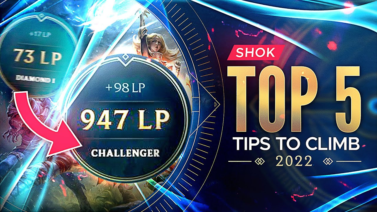TOP 5 BEST TIPS TO CLIMB SOLO QUEUE - SEASON 12
