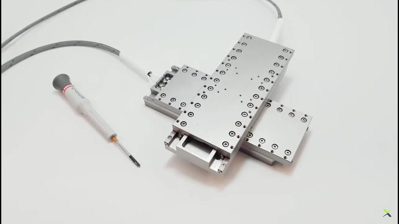 Ultra-high precision ultrasonic piezo XY stage - Motorized linear stages