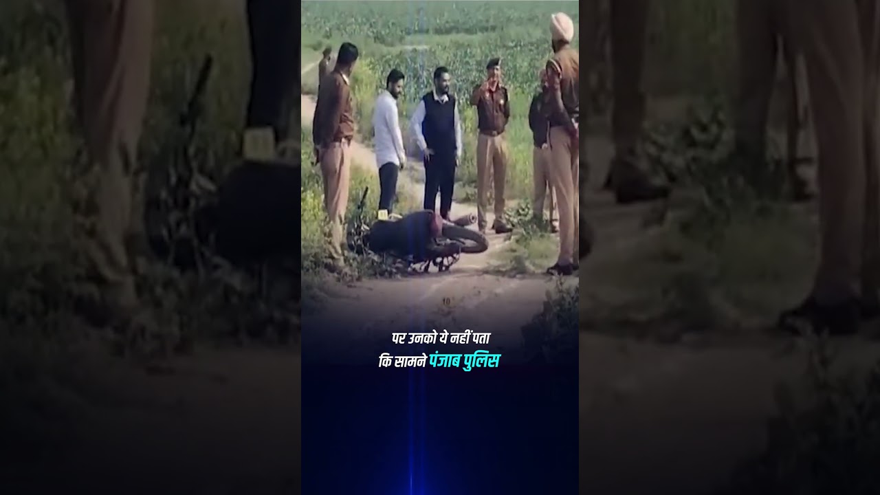 Большая победа полиции Пенджаба в перестрелке в Гурдаспуре! 🔥 #bhagwantmann #aappunjab #punjabnew...