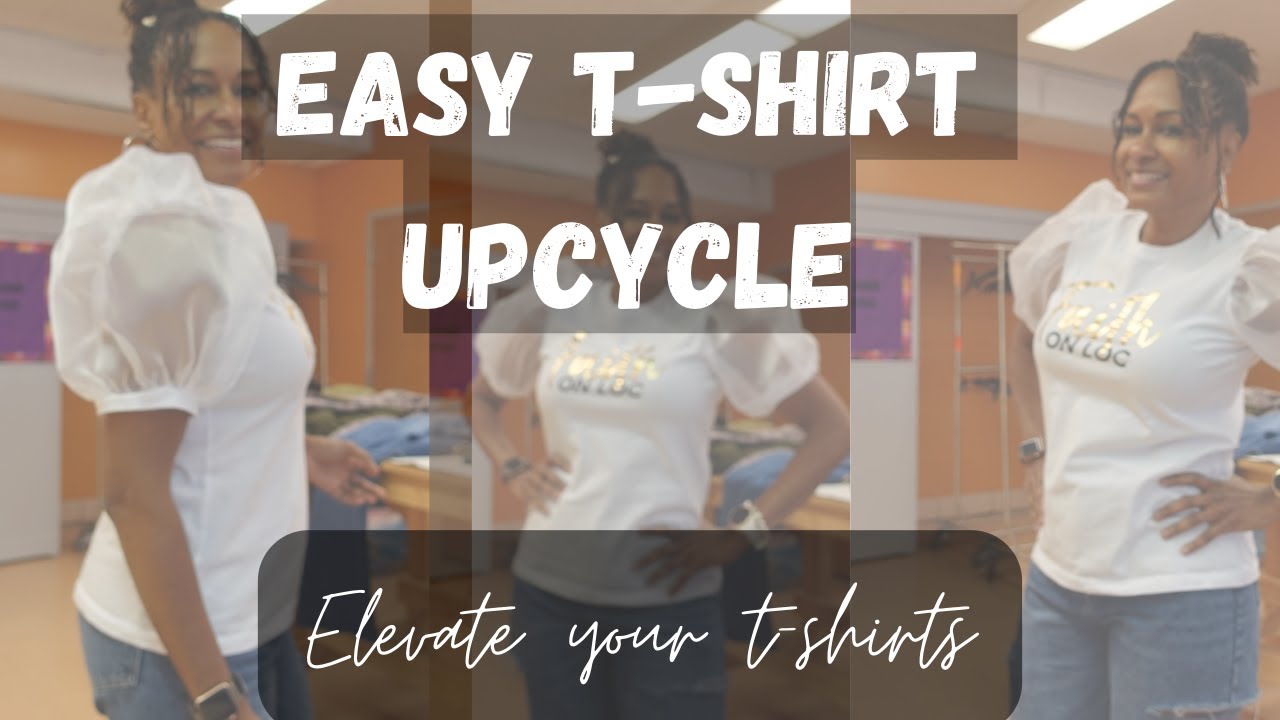 Elevated T Shirt Upcycle | Transform your t shirts | Prepare for Summer | DIY T Shirts