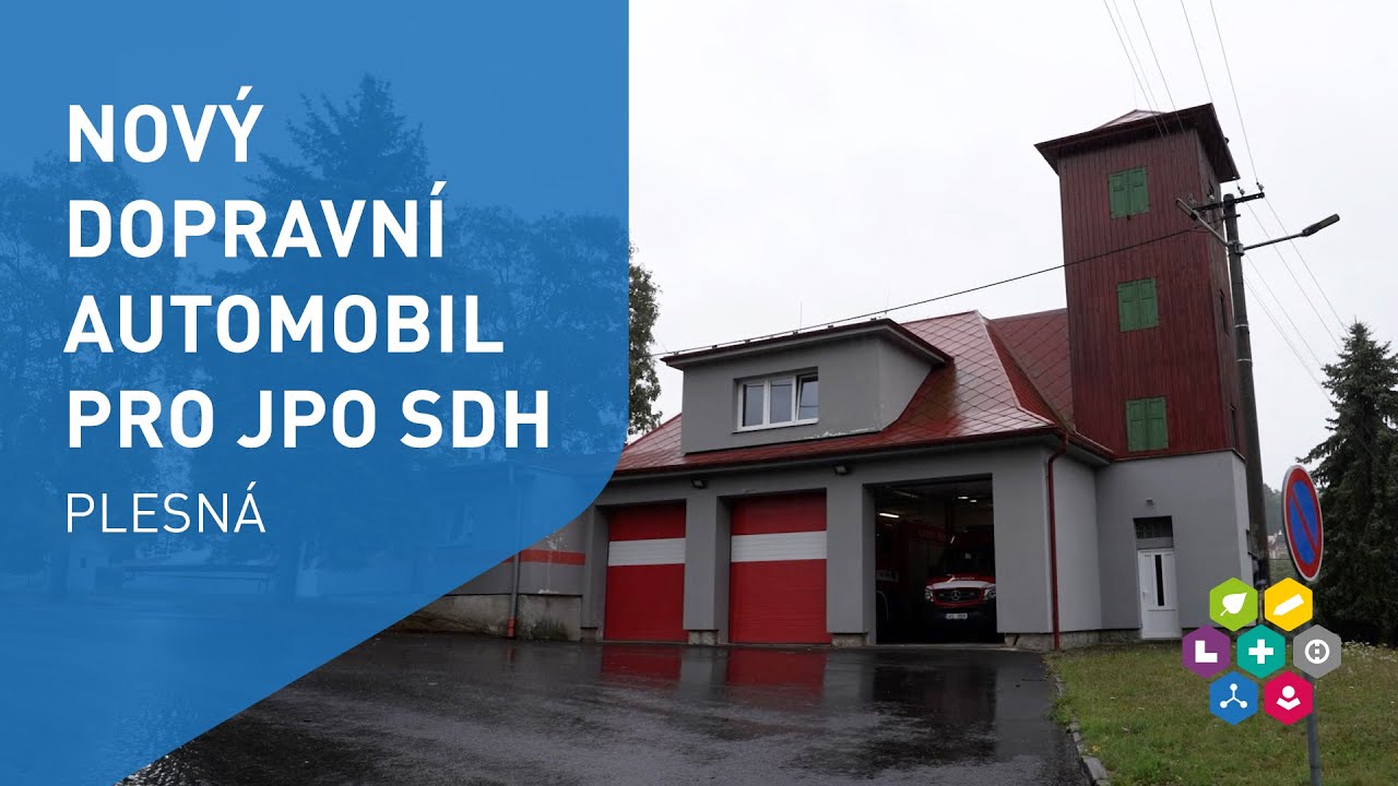 Nový dopravní automobil pro JPO SDH Plesná